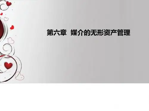 媒介的无形资产管理(ppt 51页)