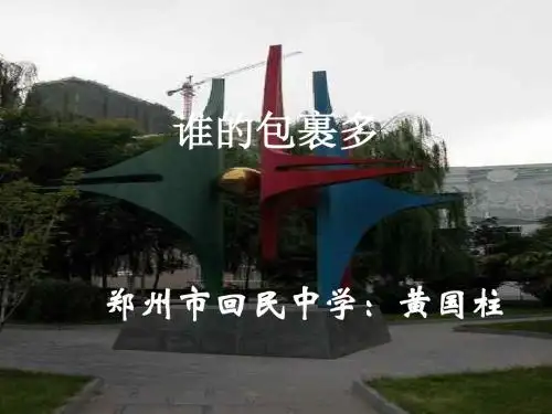 谁的包裹多--北师大版