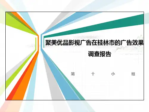 广告效果调研总结