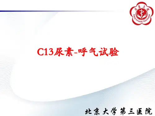 C13尿素呼气试验
