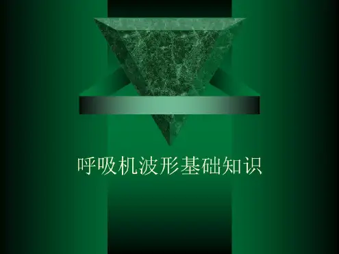 呼吸机波形基础知识课件