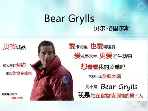 Bear Grylls 英语演讲稿