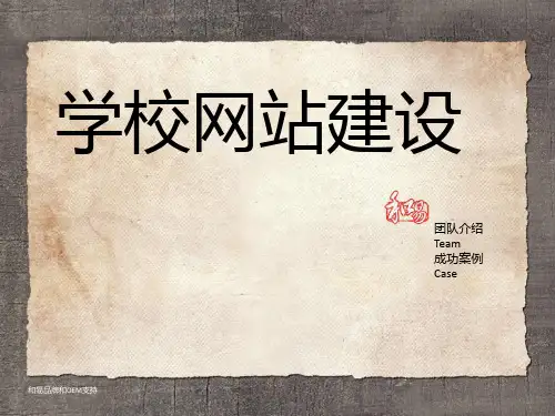 《项目团队介绍》PPT课件