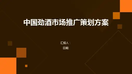 中国劲酒市场推广策划方案