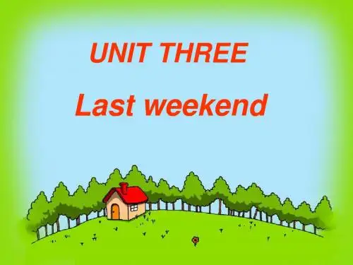 【最新】人教PEP五年级英语下册unit3 精品课件