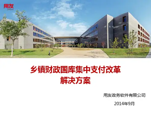 乡镇财政国库集中支付改革解决方案