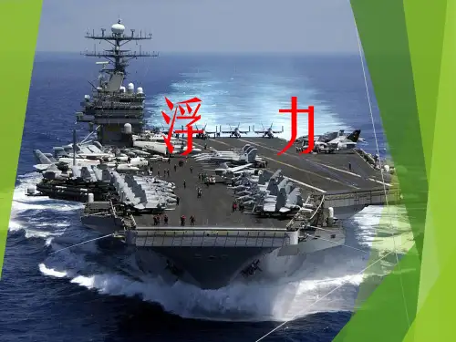 人教版九年级物理下册《老而现代的力学  第十四章 压强和浮力  五、浮力》课件_8
