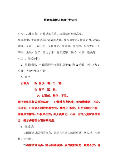 绘画心理测试分析