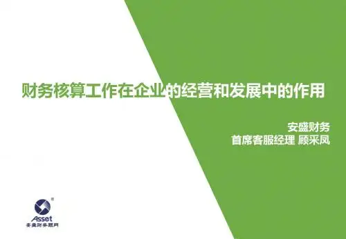 财务重要性