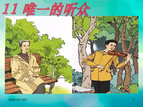 《唯一的听众》PPT课件
