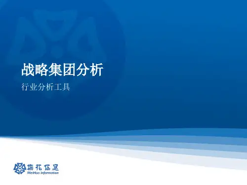 行业分析工具PPT模板(SWOT分析工具)