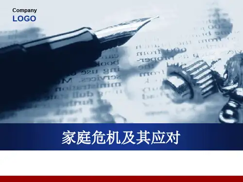 第十一章  家庭危机及其应对  ppt课件