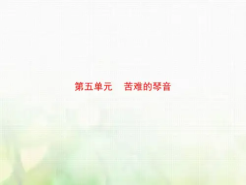 高中语文人教版选修《中国现代诗歌散文欣赏》课件：诗歌部分第五单元雪落在中国的土地上