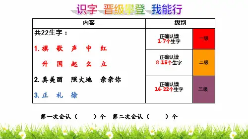 最新部编人教版一年级上册语文《升国旗》精品课件ppt    【省比赛一等奖】名师精品优质课