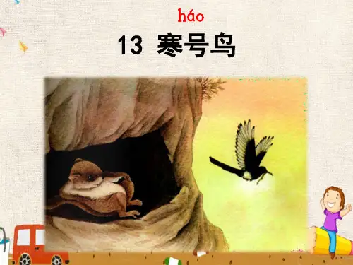 新版部编版二年级上册语文【寒号鸟课件】