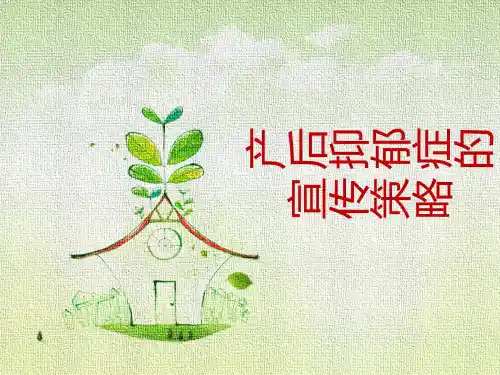 产后抑郁症的宣传策略 ppt课件