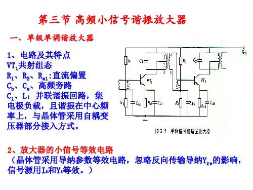 高频小信号谐振放大器.ppt