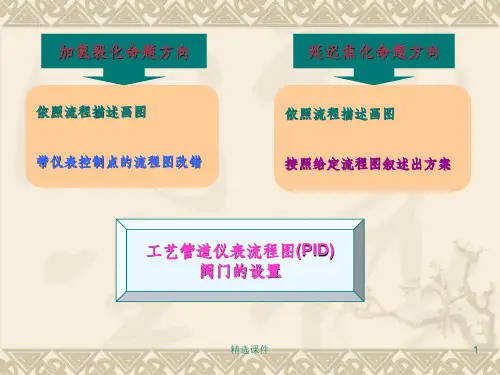 pid工艺流程图的画法