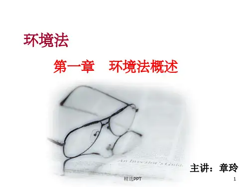 《环境法概述》PPT课件 (2)