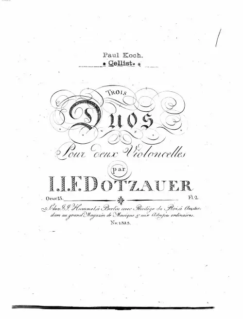 3 Duos, Op.15 (Dotzauer, Friedrich)  原版 正谱 五线谱 钢琴谱 经典曲谱.pdf