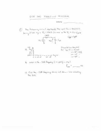 ECE 342 Practice midterm 1