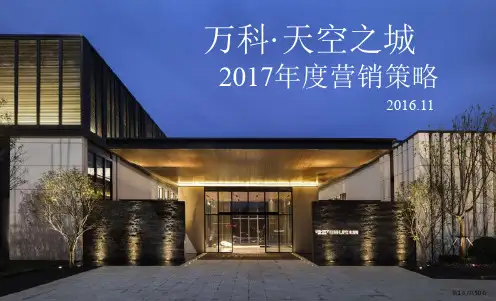 地产年度营销策略教程