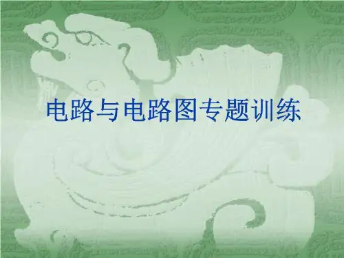 初三物理电路图专题训练