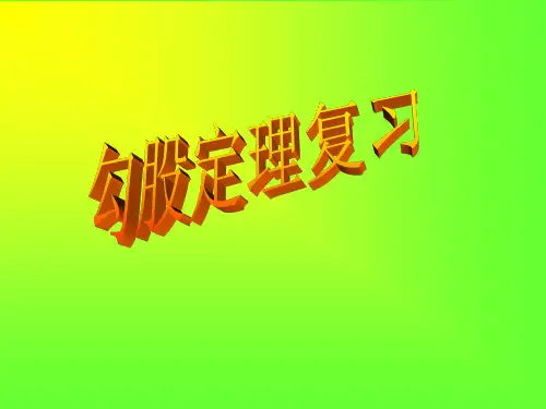 勾股定理复习课