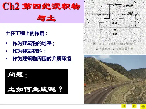 第四纪沉积物与土
