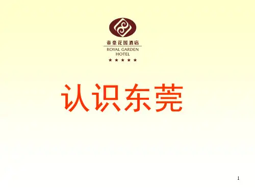 东莞城市简介