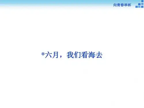 六月,我们看海去