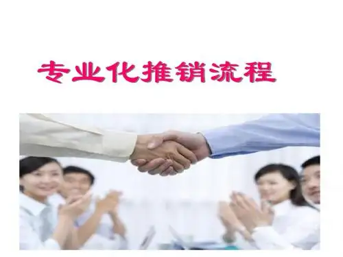 专业化推销流程