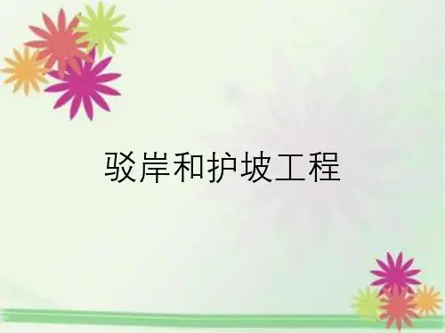驳岸和护坡工程