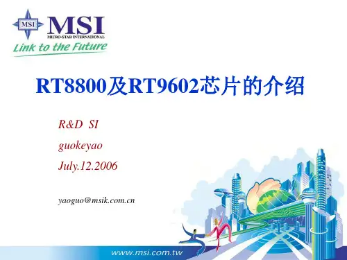 RT8800及RT9602芯片介绍