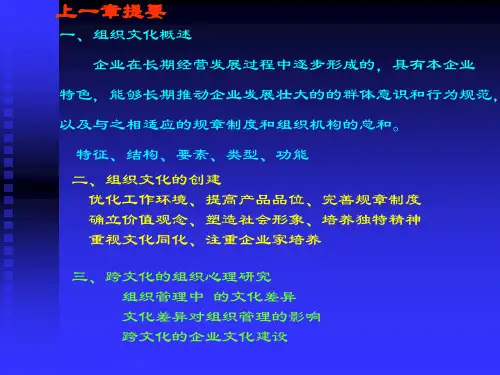 第十四章 组织变革与发展