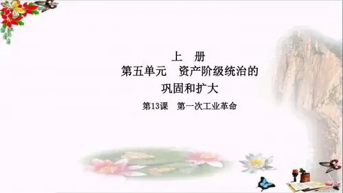 【初中历史】2017-2018学年九年级历史上册课件ppt(21份) 中华书局版3