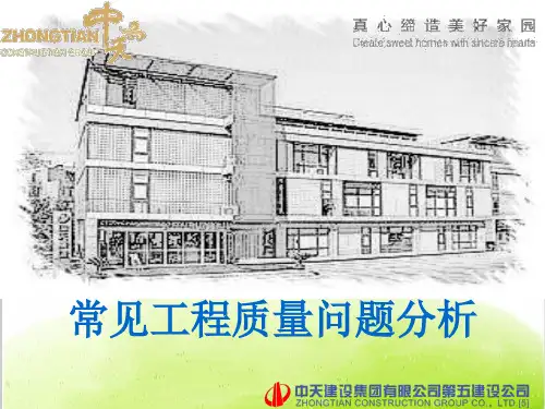 常见工程质量案例分析PPT(共 90张)