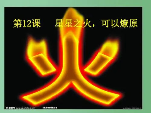 八年级历史上册 第12课 星星之火,可以燎原课件 新人教版