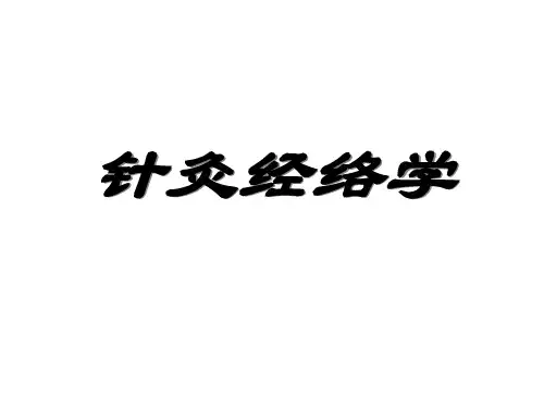 针灸经络