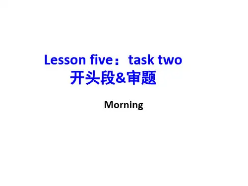 雅思:大作文审题解析
