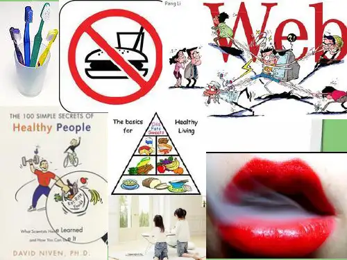 Our body and heaithy habit英语课件