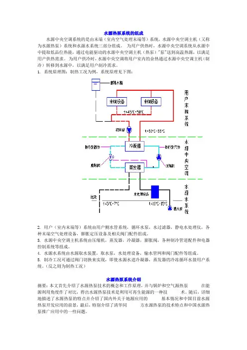 水源热泵系统的组成
