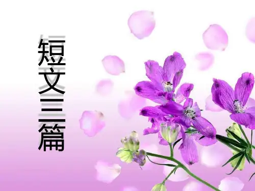 短文三篇(课件)