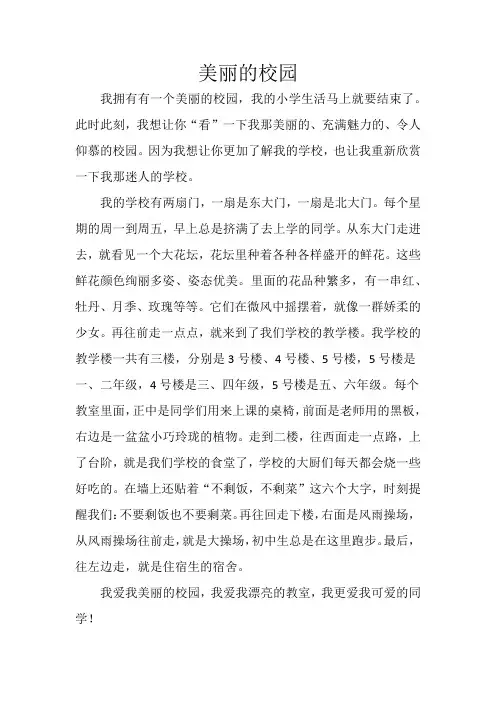 美丽的校园