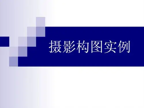 摄影构图技巧2-实例