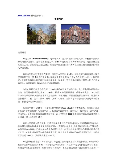 美国布朗大学