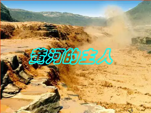 《黄河的主人》课件