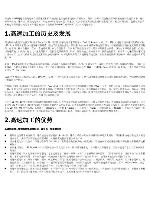 高速加工