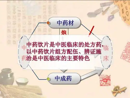 炮制致中药药性功效变化的相关性
