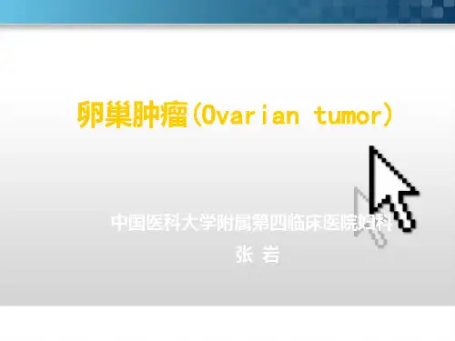 《卵巢肿瘤》PPT课件